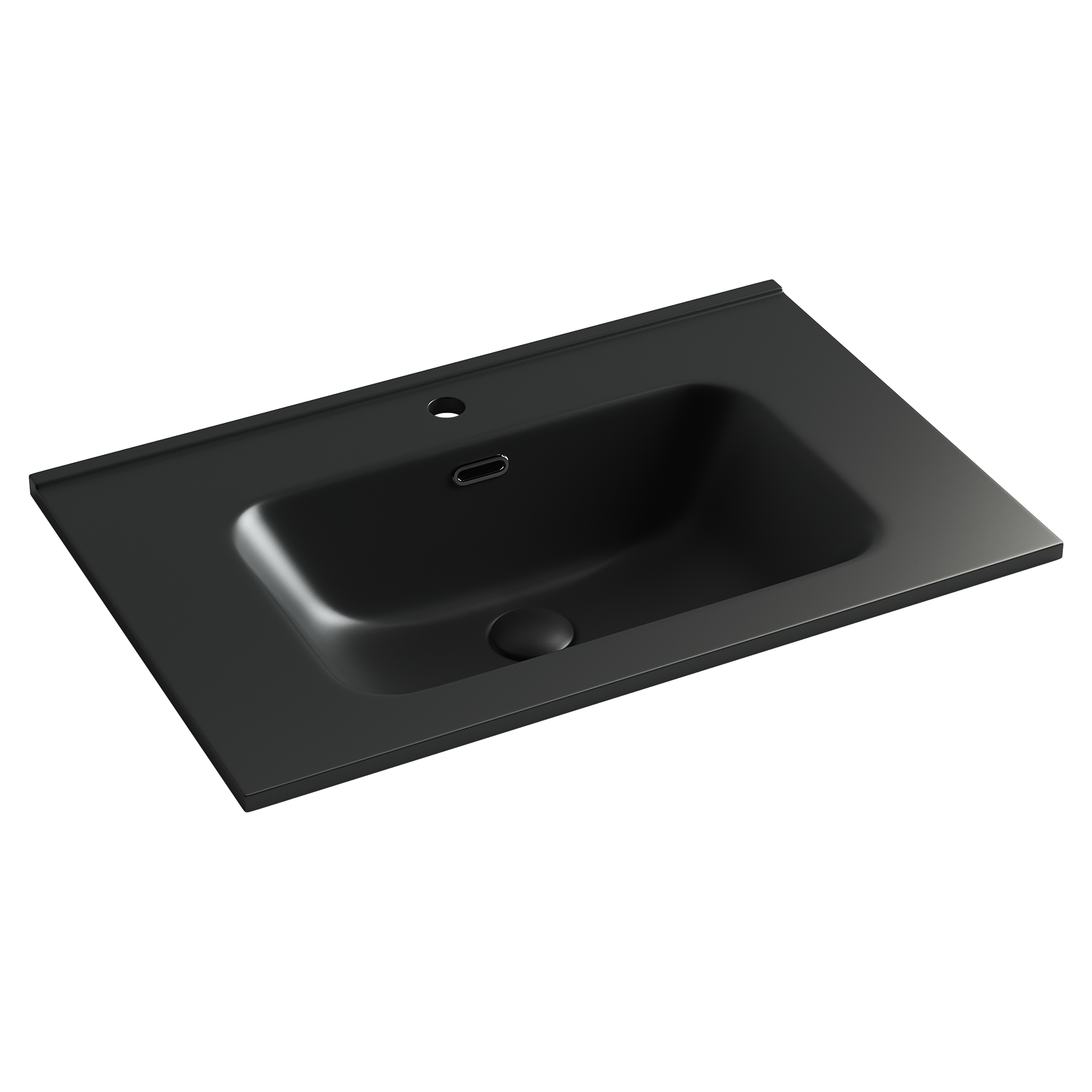 Мебельная раковина Sancos Element 71 CN7007MB черная матовая