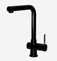 Смеситель для кухни Webert Lisbona LS940302560, черный