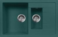 Мойка кухонная AquaGranitEx M-21k зеленая