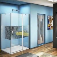 Душевой уголок Good Door Fantasy WTW+SP-F-CH 110x90