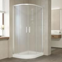 Душевой уголок Vegas Glass ZS-F 100*80 01 10 профиль белый, стекло сатин