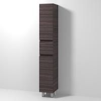 Шкаф-пенал Vod-Ok Best 30 L с бельевой корзиной, палисандр