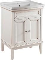 Тумба под раковину Caprigo Jardin 60 bianco light vintage