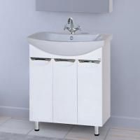 Тумба с раковиной Misty Лаванда 75 прямая