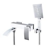 Смеситель для ванны Gappo Jacob G3207-8 белый/хром