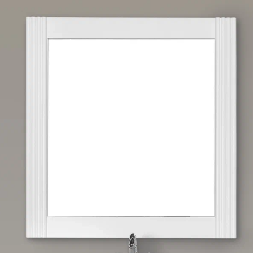 Зеркало ValenHouse Аурум 80 белое