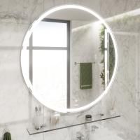 Зеркало Stworki Мальмё 100 с подсветкой, сенсор на зеркале