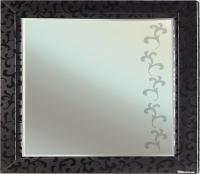 Зеркало Bellezza Маргарита 105 черное