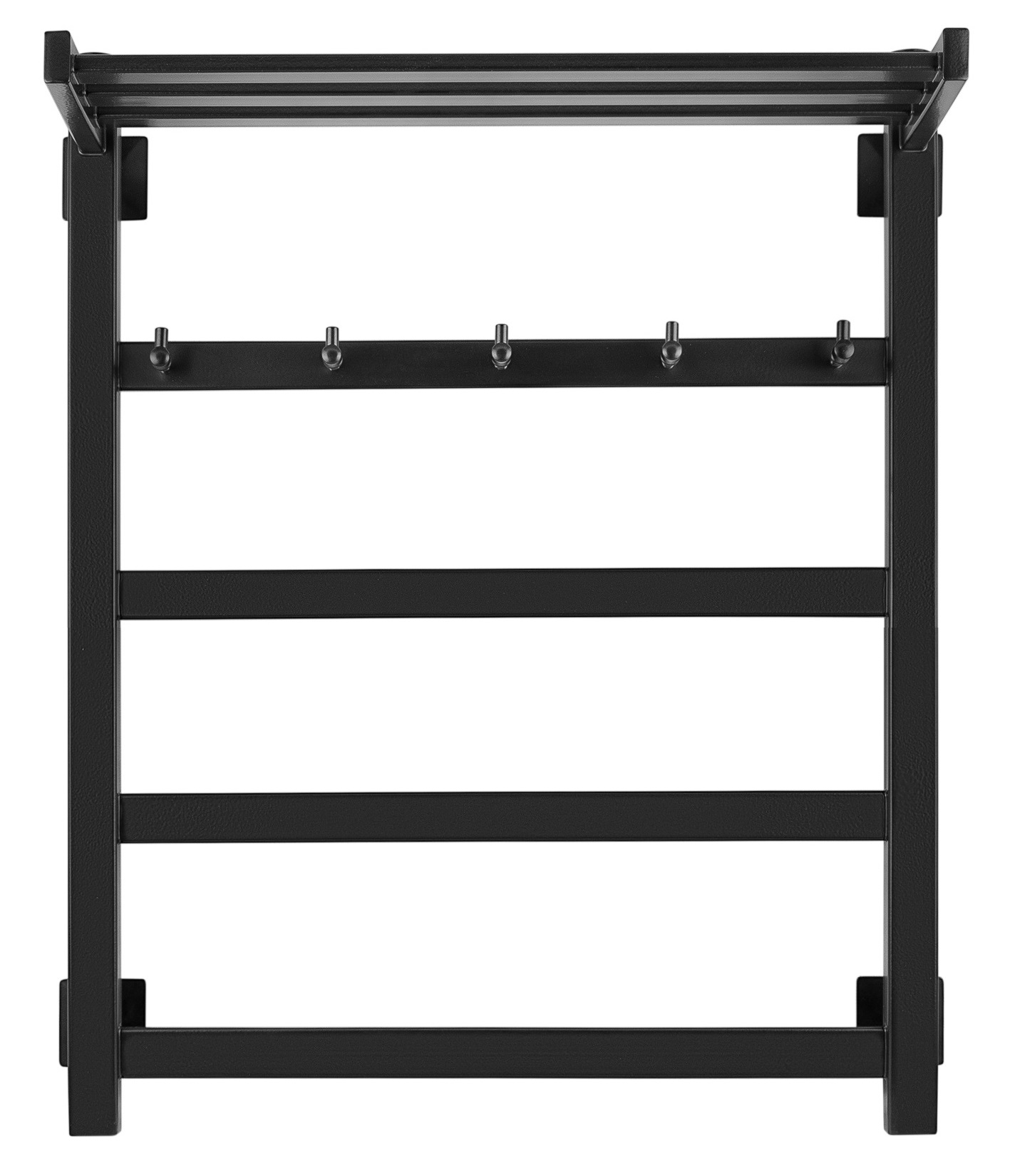 Полотенцесушитель водяной Secado Корсико 1 КСП 60/40, черный матовый