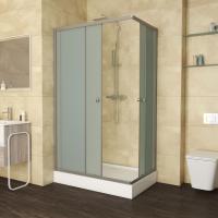 Душевой уголок Niagara Eco NG-012-14Q матовое, с поддоном