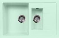 Мойка кухонная AquaGranitEx M-21k салатовая
