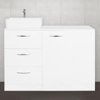 Тумба с раковиной Style Line Берн 120 под стиральную машину