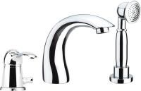 Смеситель на борт ванны Webert Aurora AU850701015 хром