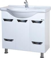 Тумба под раковину Bellezza Белла Люкс 75 белая