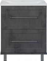 Тумба под раковину Misty Марта 70 темный бетон