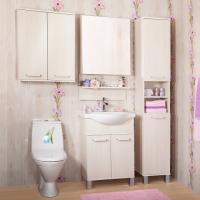 Мебель для ванной Бриклаер Карибы 60 светлая лиственница