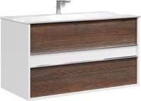 Тумба под раковину Clarberg Evolution 100 крафт темный