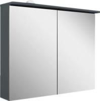 Зеркало-шкаф AM.PM Spirit 2.0 80 подсветкой, графит