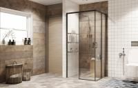 Душевой уголок Ambassador Queen 11011204Black 100x100 см