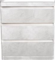 Тумба с раковиной Style Line Атлантика 80 Люкс напольная, бетон крем