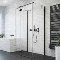 Душевой уголок Radaway Essenza New Black KDJ+S 90х70 L