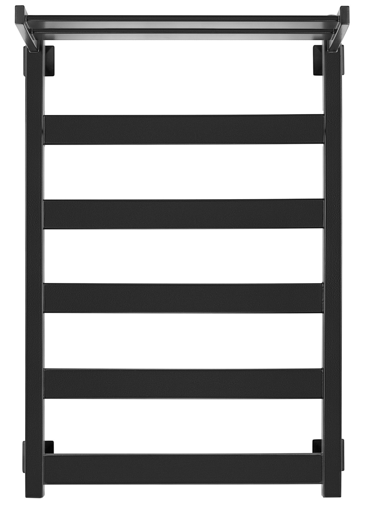 Полотенцесушитель электрический Secado Комано 1 СП 80/60 L, черный матовый