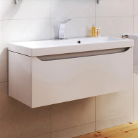 Тумба с раковиной Aqwella 5 stars Verona 100 белая