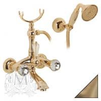 Смеситель для ванны Migliore Korona Swarovski ML.KRN-4703 Br