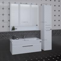 Мебель для ванной СанТа Калипсо Люкс 100 подвесная