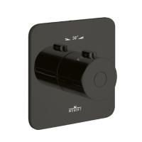 Смеситель для душа Webert Living LV972101560 с внутренней частью, черный матовый