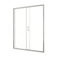 Душевая дверь в нишу Taliente TA-150-1CP, профиль глянцевый хром, стекло прозрачное