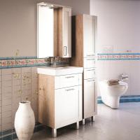 Мебель для ванной Iddis New Sena 50, напольная, белая, дерево