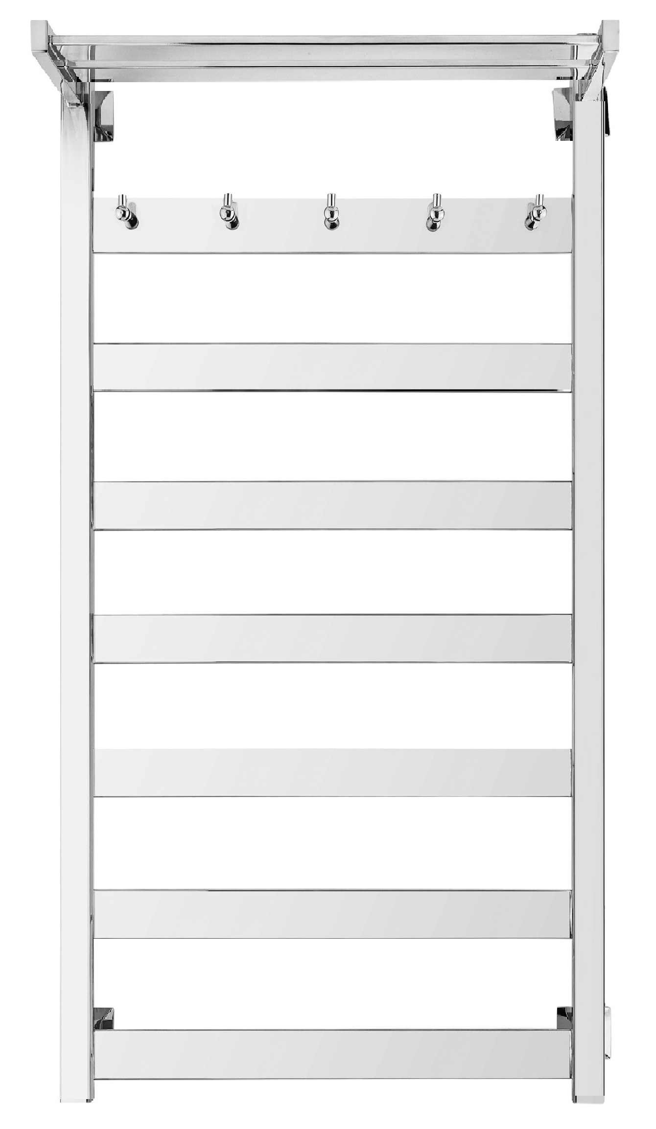 Полотенцесушитель электрический Secado Комано 1 КСП 120/40 R, хром