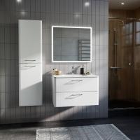 Мебель для ванной Iddis Brick 80 подвесная белая