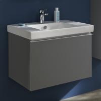 Тумба с раковиной Jacob Delafon Odeon Up 70 серый антрацит