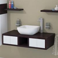 Тумба с раковиной Aquaton Интегро 100 венге /ящики