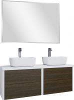 Мебель для ванной Aquaton Брук 120 (60+60) дуб феррара