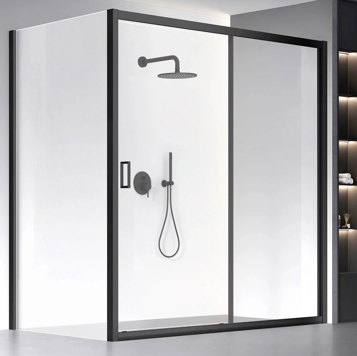 Душевой уголок Veconi Rovigo RV-060B 180x90