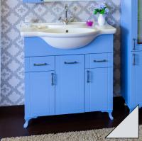 Тумба с раковиной Sanflor Глория 85 белая