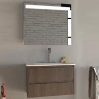 Мебель для ванной Inova Star logic 80 транше темный