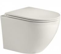 Подвесной унитаз WeltWasser SK Merzbach 004 MT-BG бежевый матовый