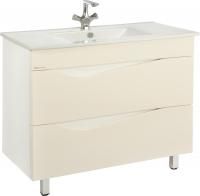 Тумба с раковиной Bellezza Эйфория 100 бежевая