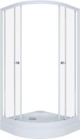Душевой уголок Triton Ультра Щ0000039051 100х100 см белый, с поддоном