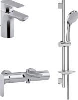 Душевой комплект Jacob Delafon Aleo E72275-4-CP + E72282-CP + E99899RU-CP