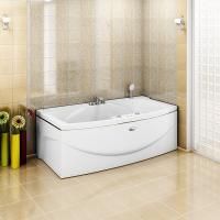 Акриловая ванна Radomir Сиэтл 190х100 см Gold с гидромассажем