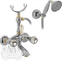 Смеситель для ванны Migliore Korona Swarovski ML.KRN-4703 CrDo