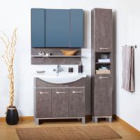 Мебель для ванной Бриклаер Карибы 100 дуб антик, сатин