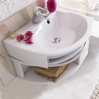 Тумба с раковиной Ravak Rosa белая R