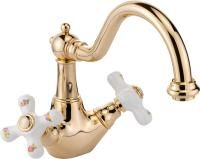 Смеситель для раковины Migliore Provance 19482 золото