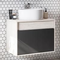 Тумба с раковиной Aquaton Лофт Урбан 65, раковина Mila 40